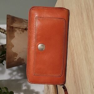 Vintage Coach CHELSEA Pebbled Leather Wallet